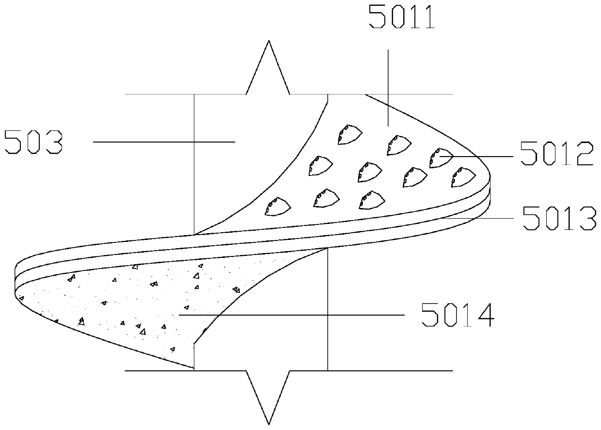 An electric drill device for measuring while drilling to prevent mud loss and air bubble lubrication