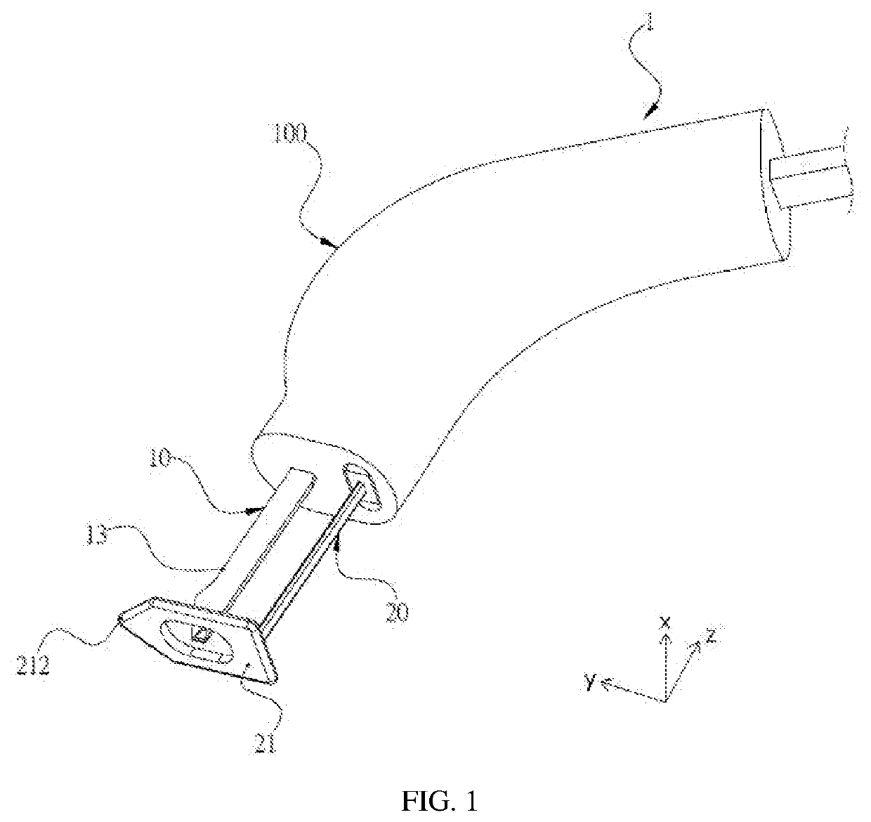 Periodontal pocket depth measuring device