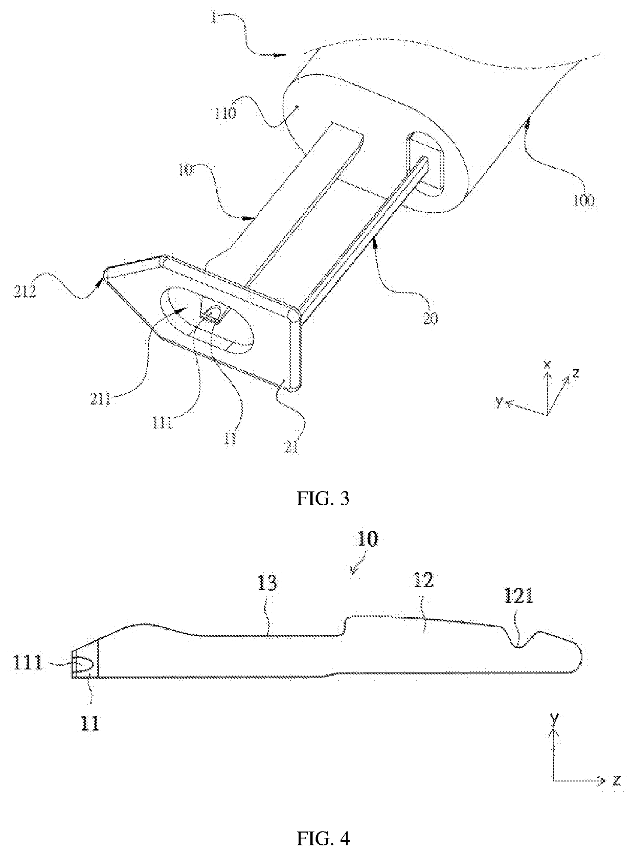 Periodontal pocket depth measuring device