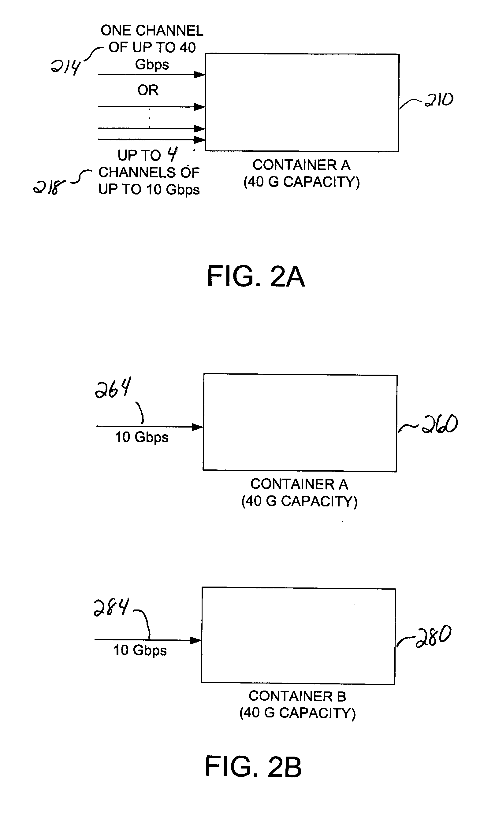 Method and apparatus for using stuffing bytes over a g.709 signal to carry multiple streams