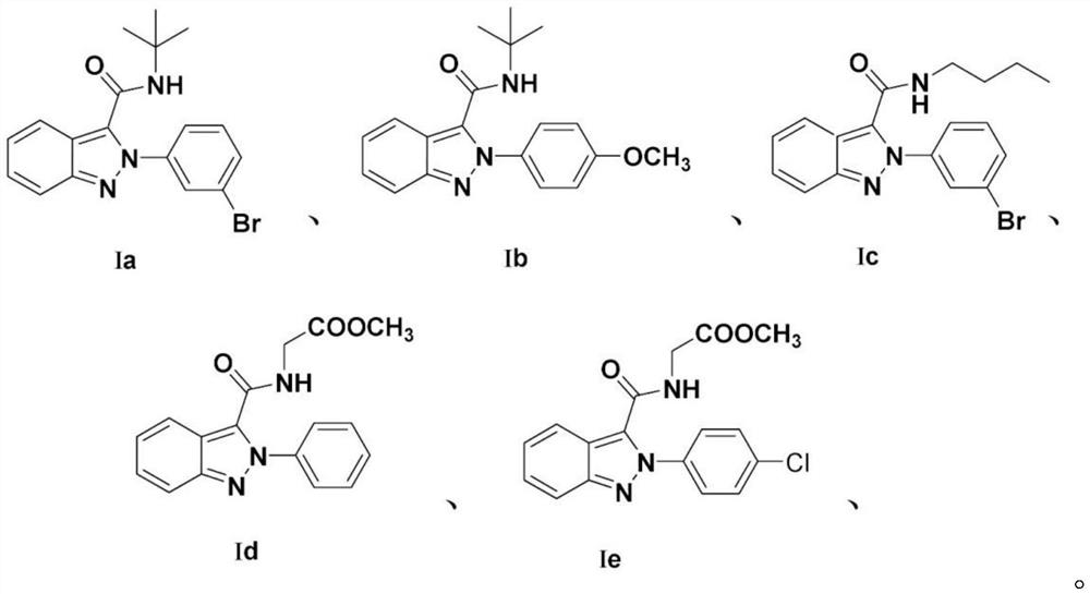 Indazole derivative and application thereof