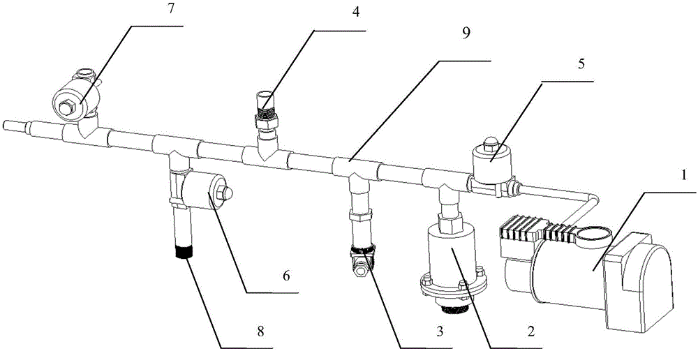 Method and device for locating pipeline blockage