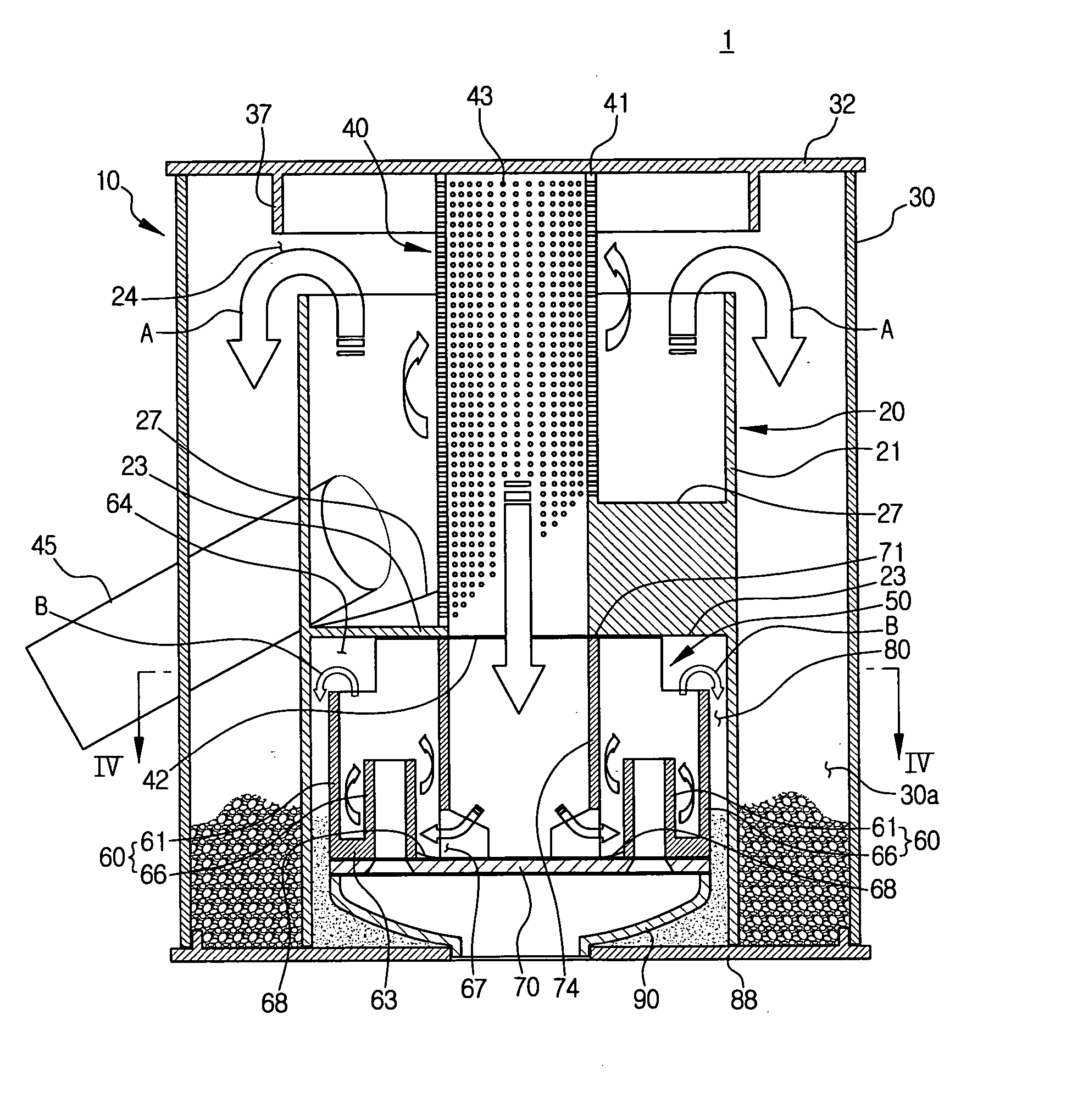 Multi-cyclone dust collector for vacuum cleaner and vacuum cleaner employing the same