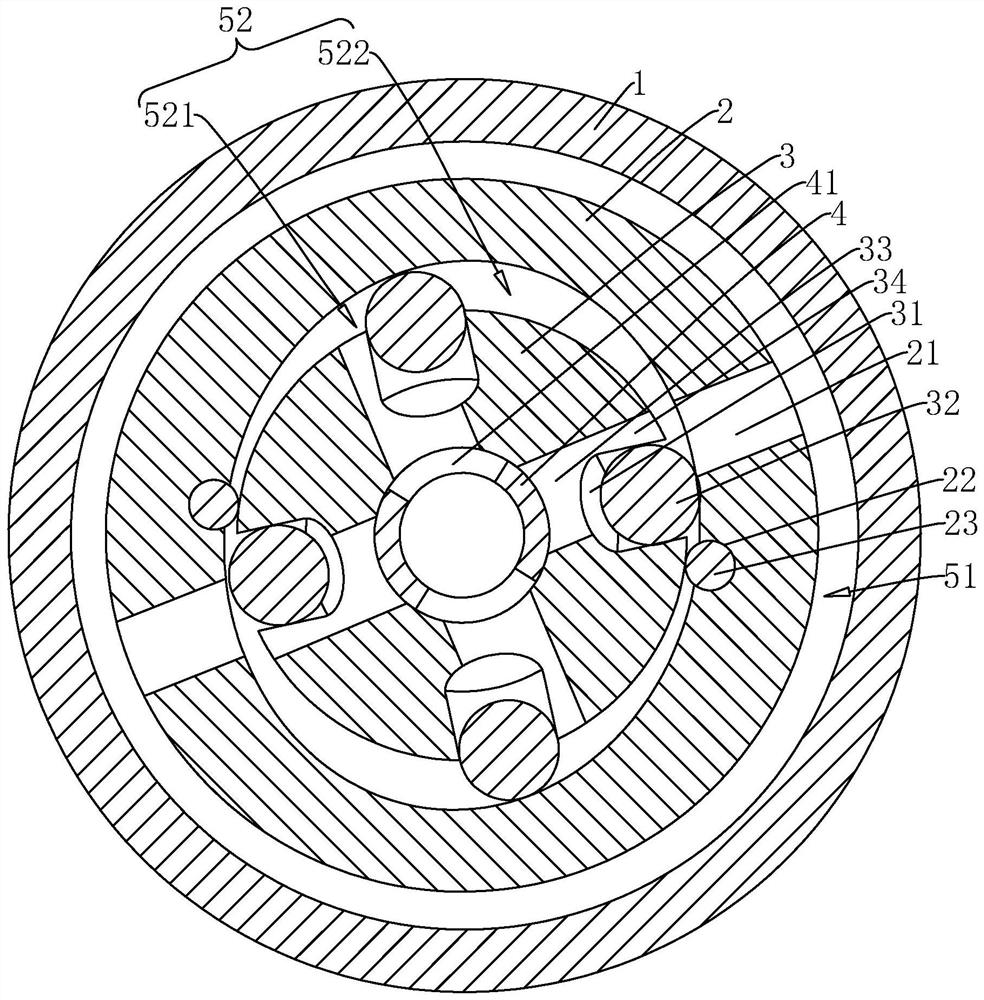 All-metal dynamic seal concentric righting type underground volume motor