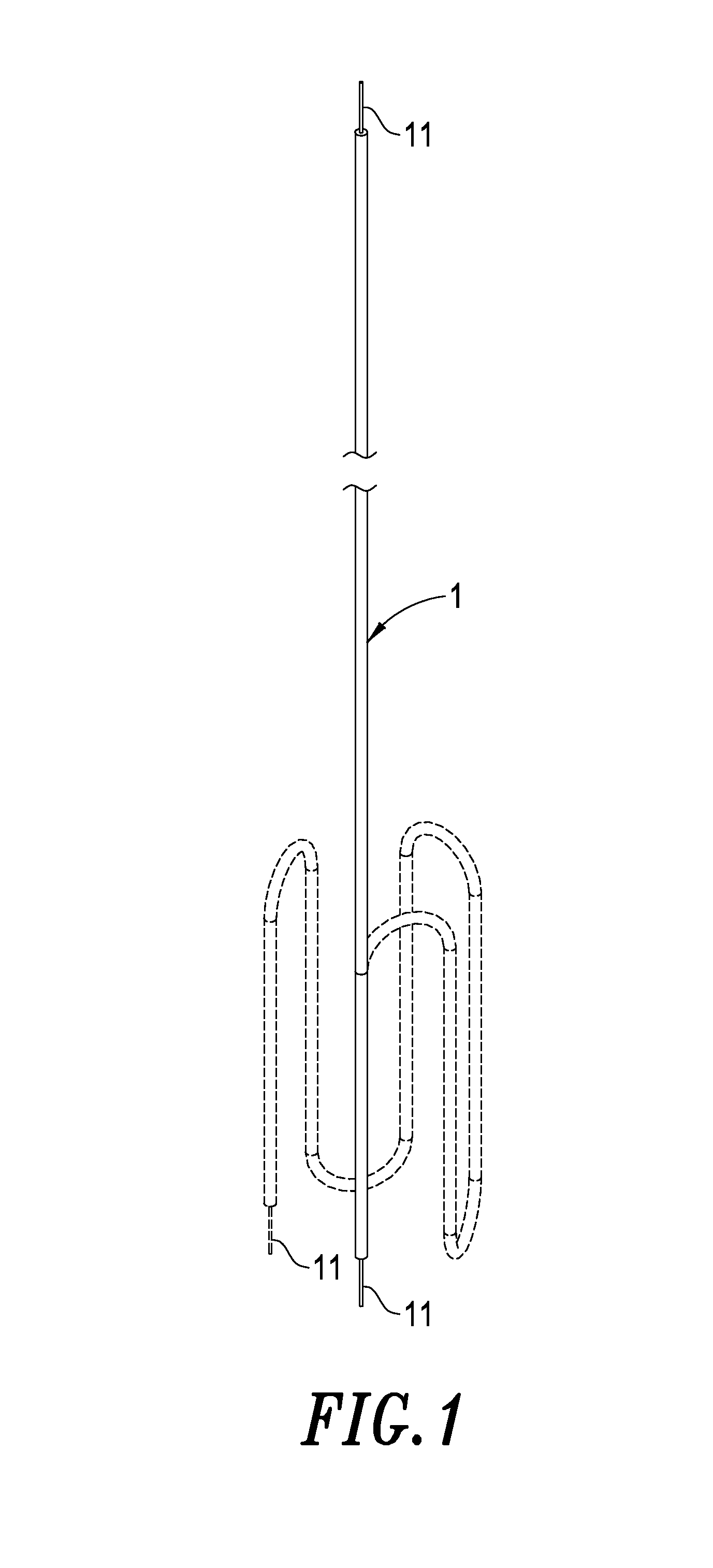 Lamp Tube having Bent Segments