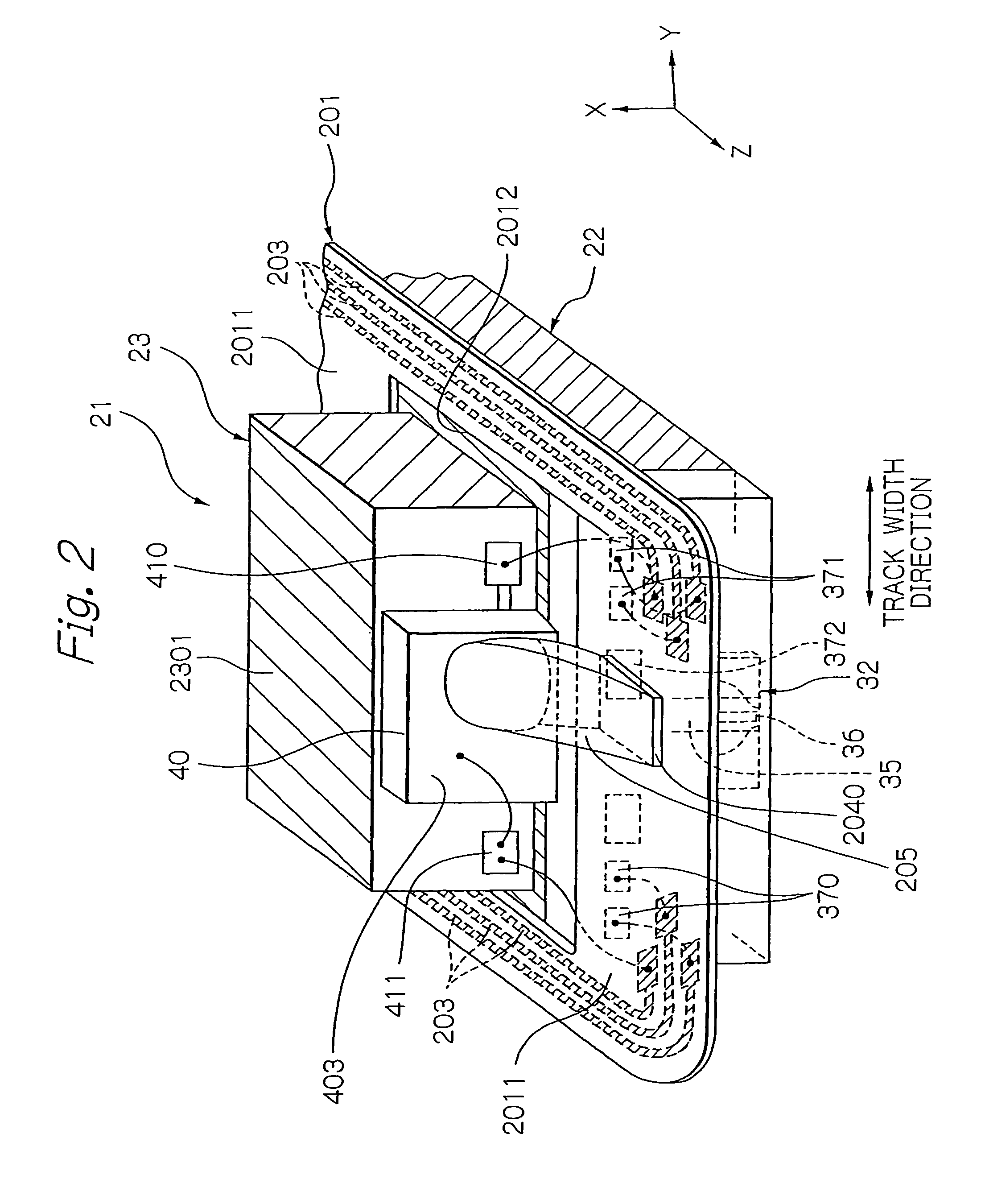 Head gimbal assembly for heat-assisted magnetic recording