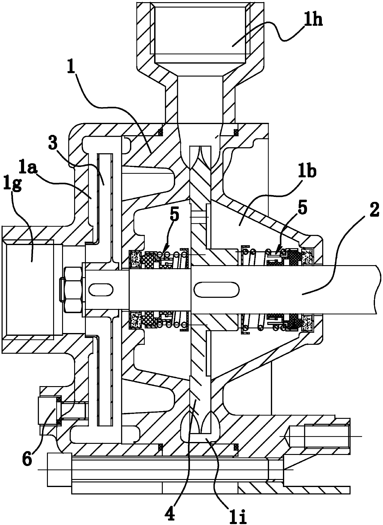 Centrifugal vortex water pump