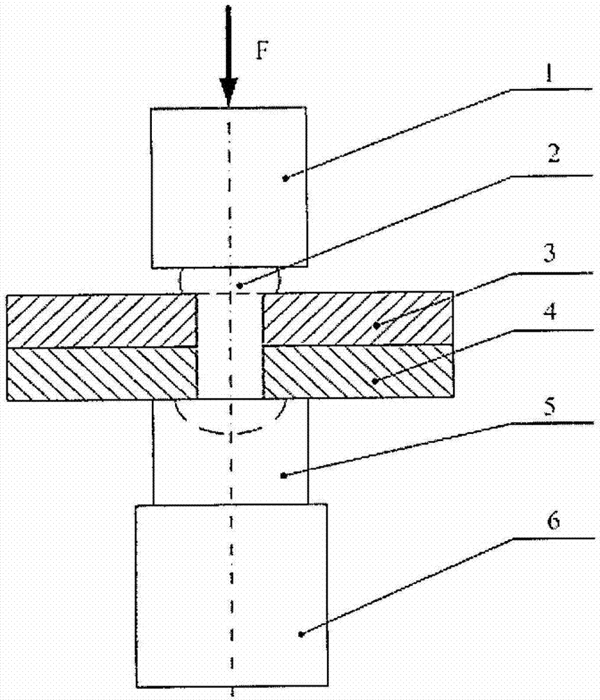 Interference riveting method and device based on ultrasonic assistance
