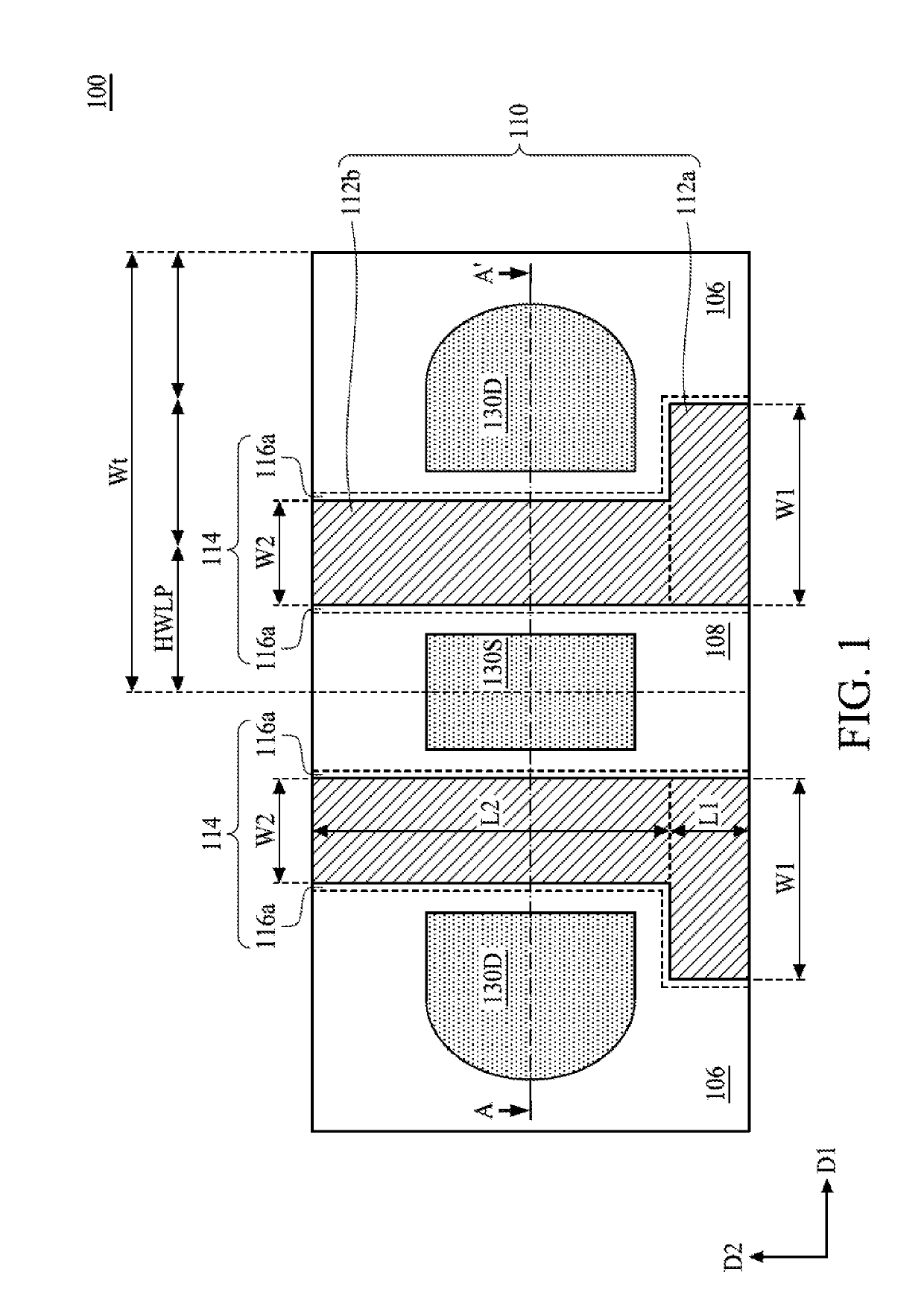 Transistor structure and semiconductor layout structure