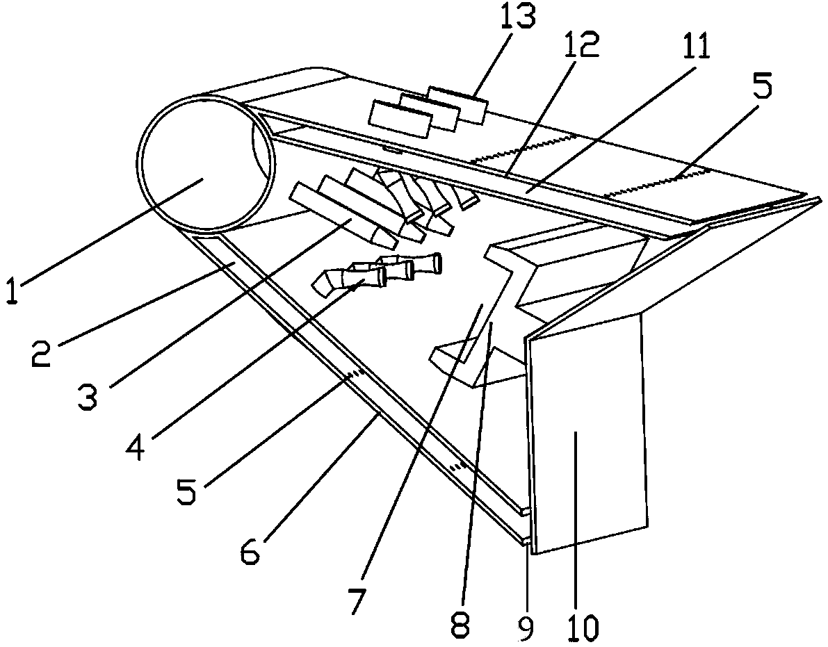 Afterburner oil supply device