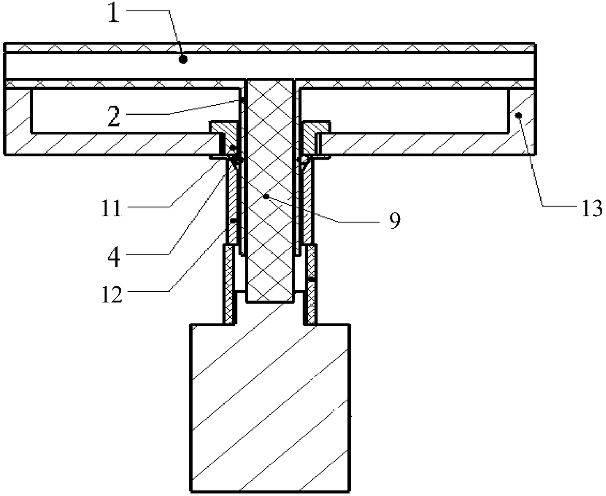 Connecting device and semiconductor machining equipment