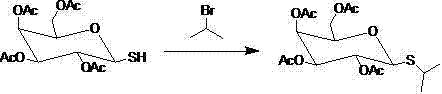 Synthetic method for isopropyl-beta-D-thiogalactoside
