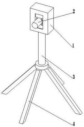 Face recognition screening equipment based on Internet big data