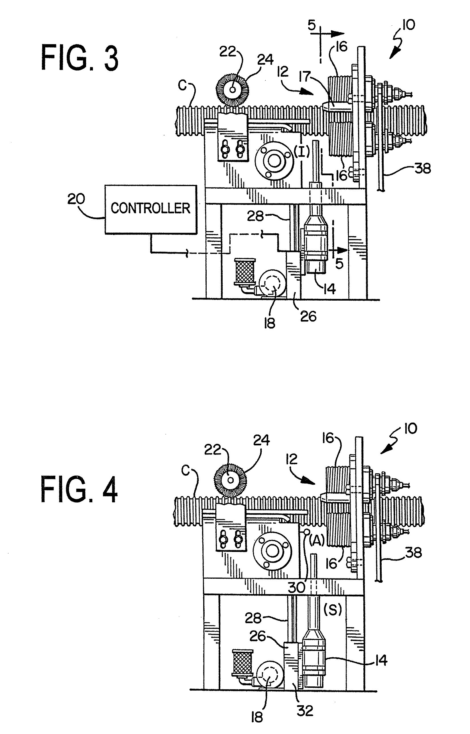 Apparatus for forming rolled lips on thermoplastic containers