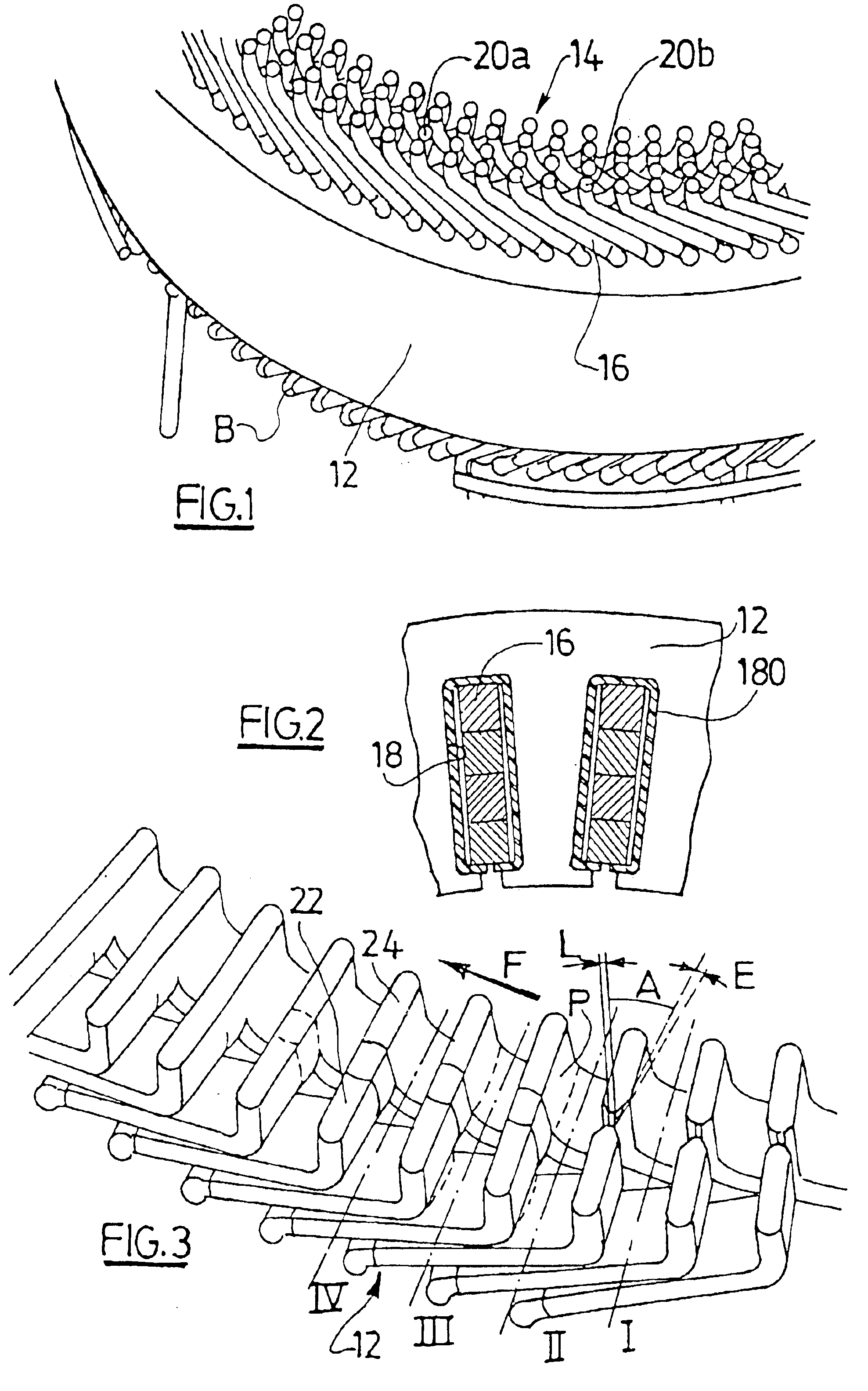 Method for assembling conductive segments of a rotor winding or stator winding in a rotary electric machine
