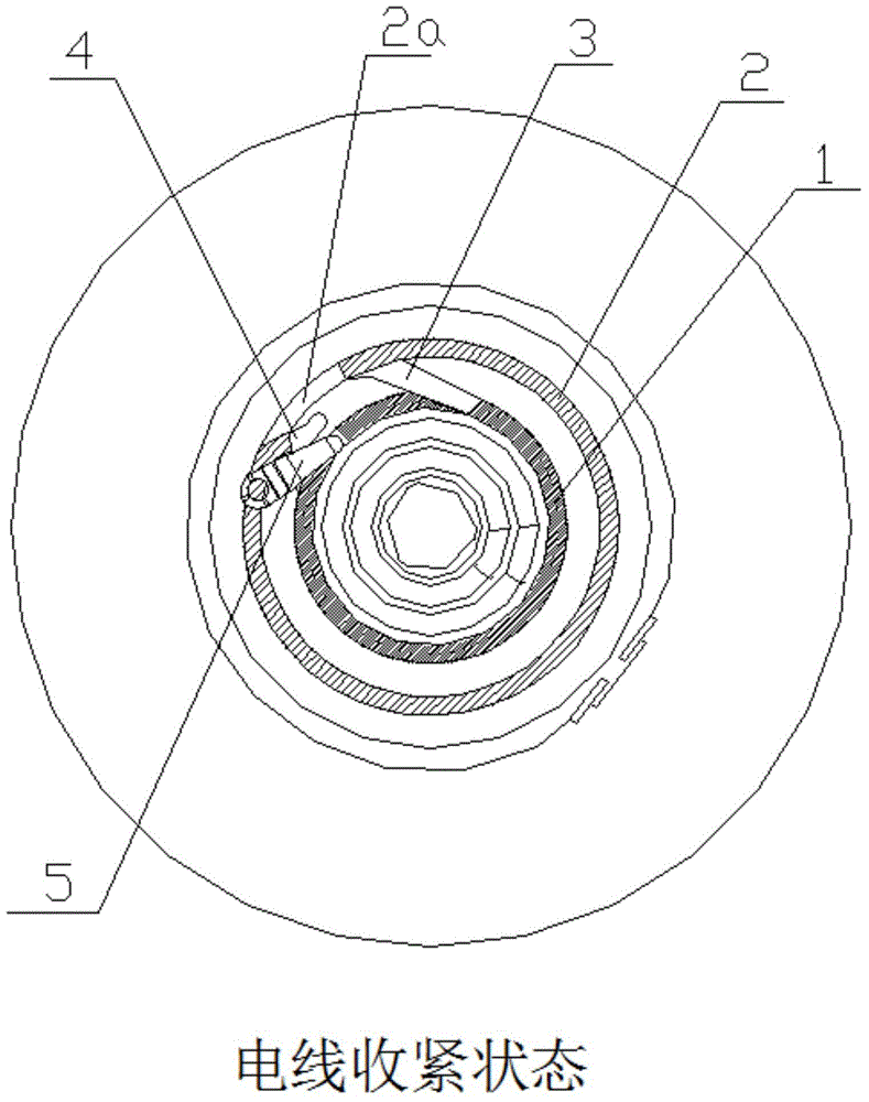 Automatic winding roll