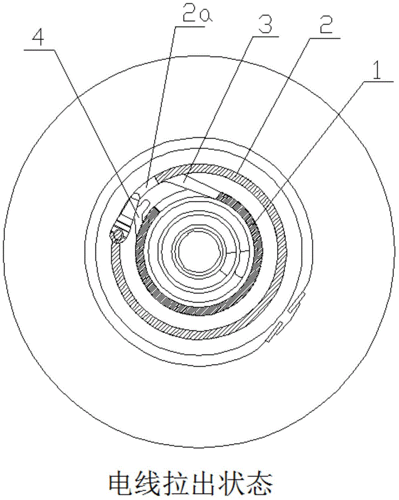 Automatic winding roll