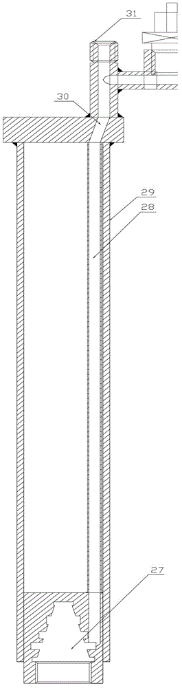 Hydrogen-oxygen gas cutting torch and its body