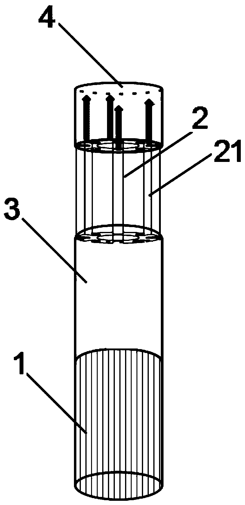 Bar-shaped cigarette and preparation method thereof