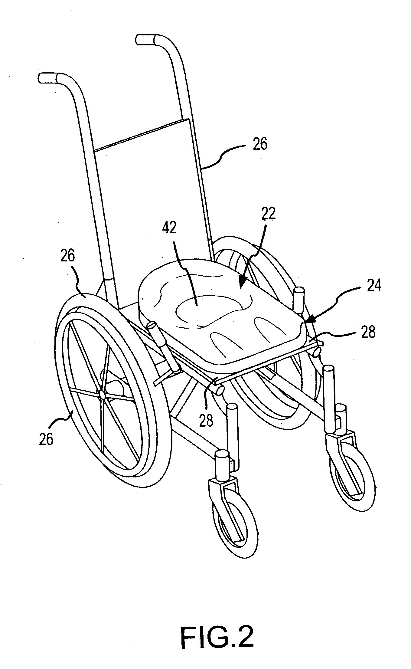 Apparatus and method for evaluating clearance from a contoured seat cushion