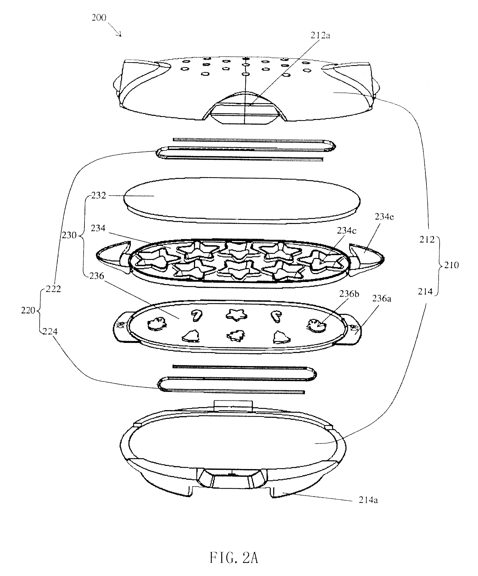 Frying-Roasting Device and Its Baking Tray