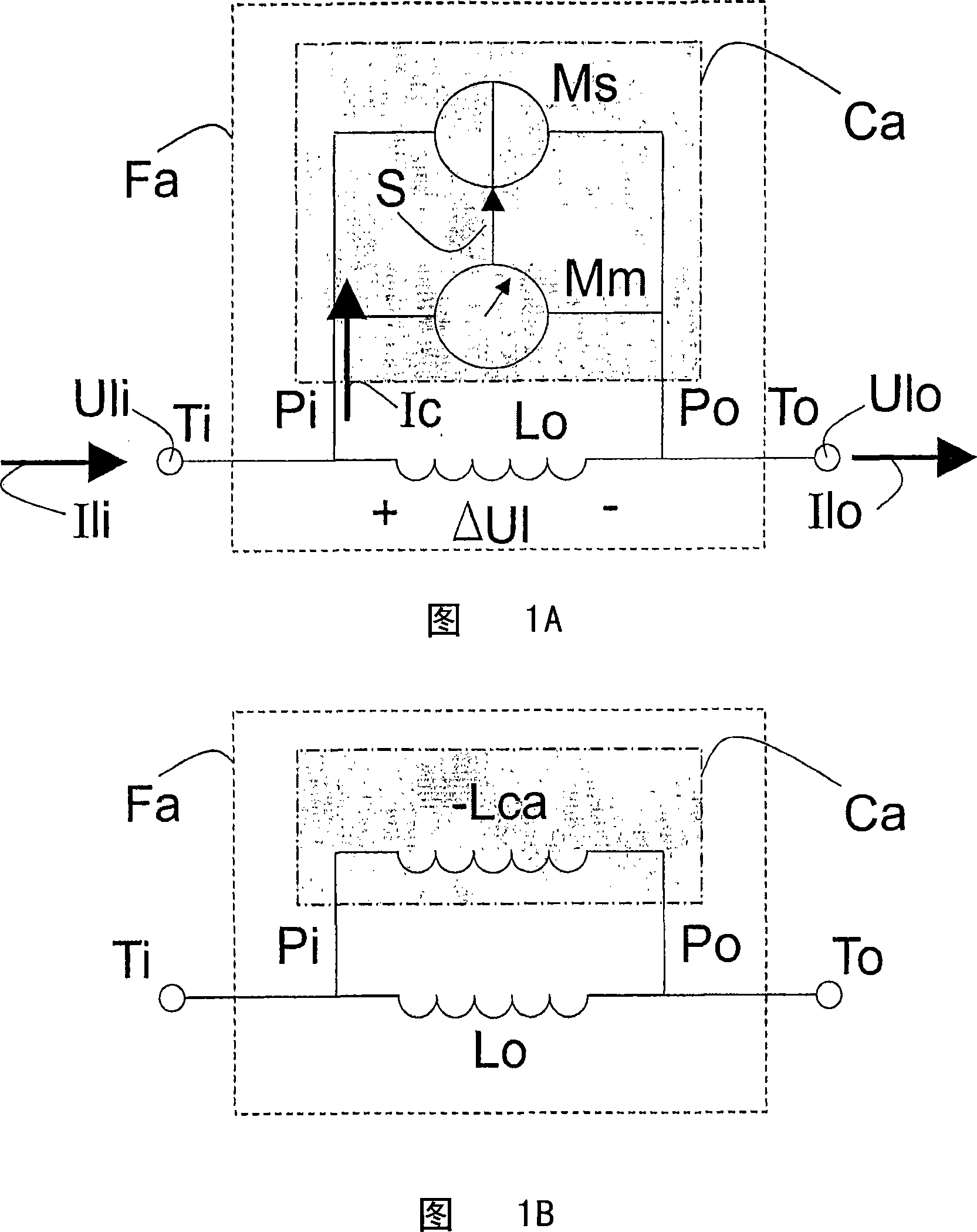 Active electromagnetic interference filter circuit for suppressing a line conducted interference signal