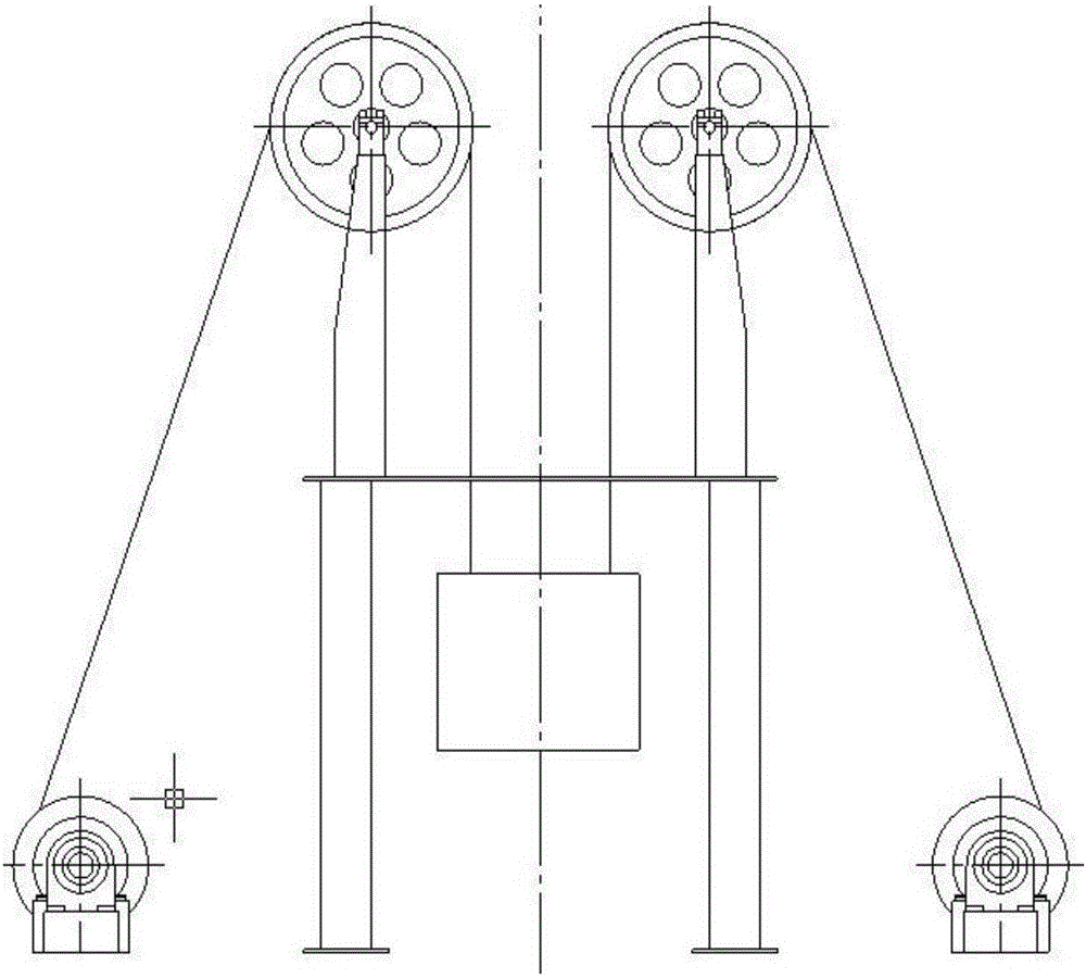 An ultra-deep mine hoist multi-rope cooperative control system test bench