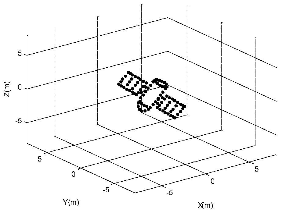 Large-angle non-uniform rotation space target ISAR imaging method