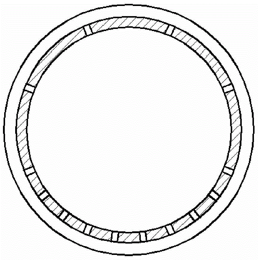 Piston oil returning device and method