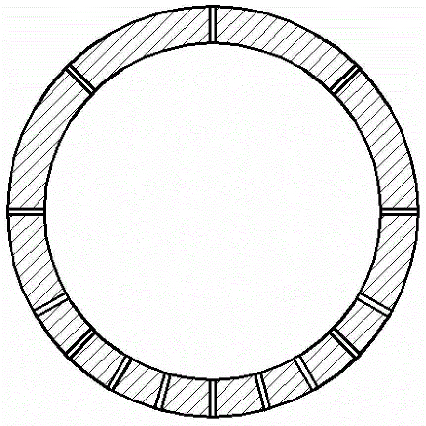 Piston oil returning device and method