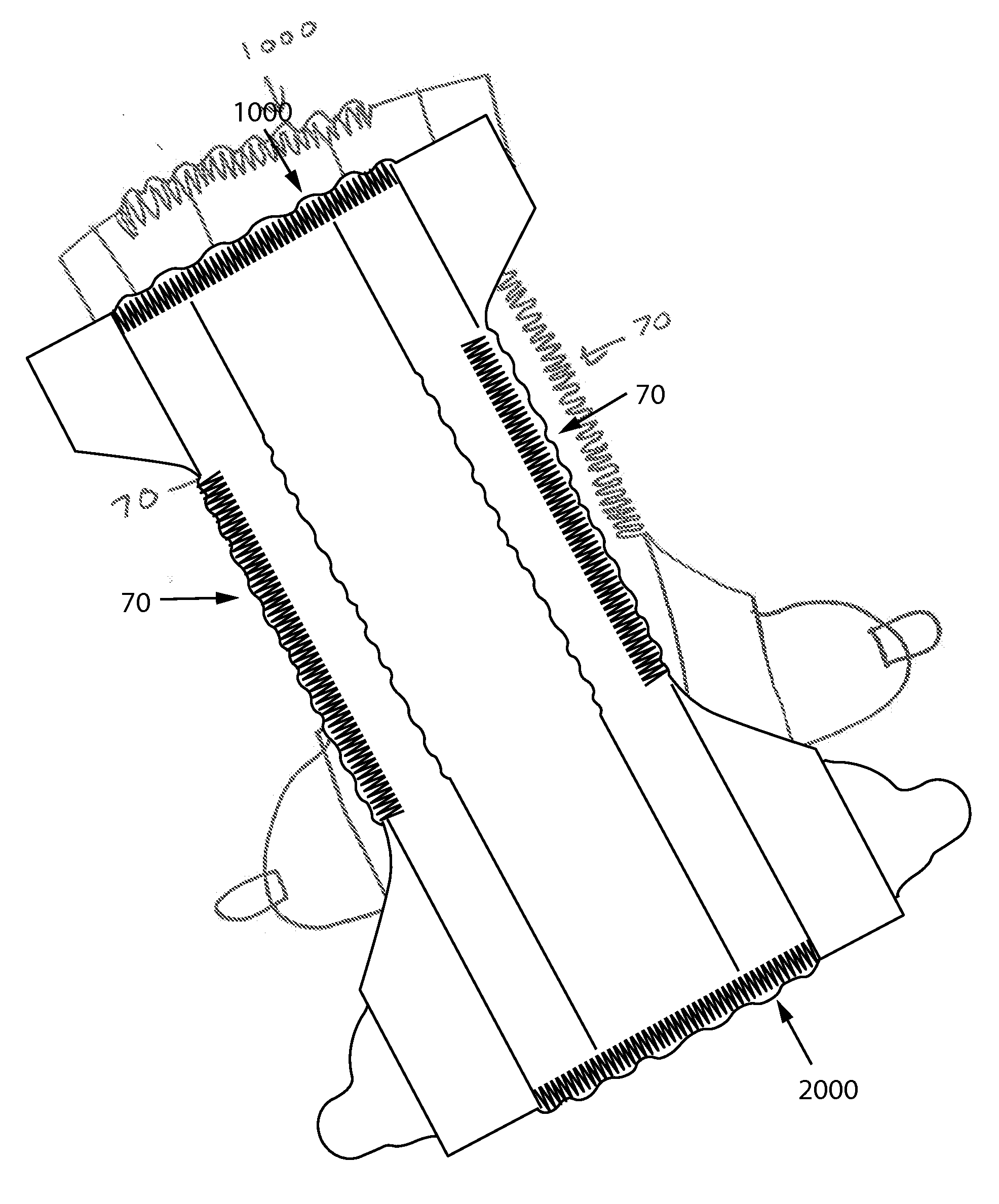 Absorbent Article With A Waistband Having Consolidation