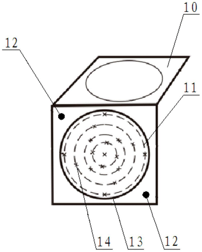 Device for detecting pesticide residue and detection method