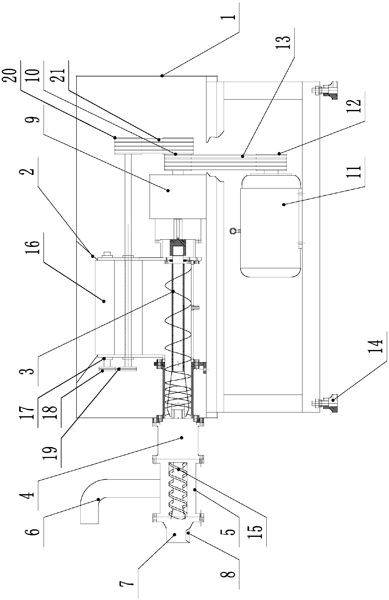 Bone-meat separation device