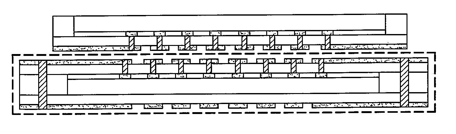 Stacked chip package, embedded chip package and fabricating method thereof