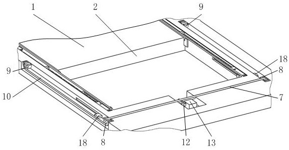 Anti-pinch and anti-dust sunroof device for automobile