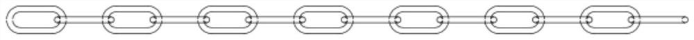 Walking positioning detection device of rail type mobile equipment