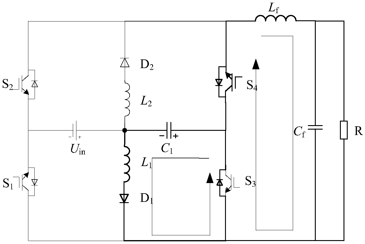 A buck-boost three-level inverter based on zeta