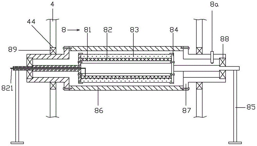 Drying device for water jet loom