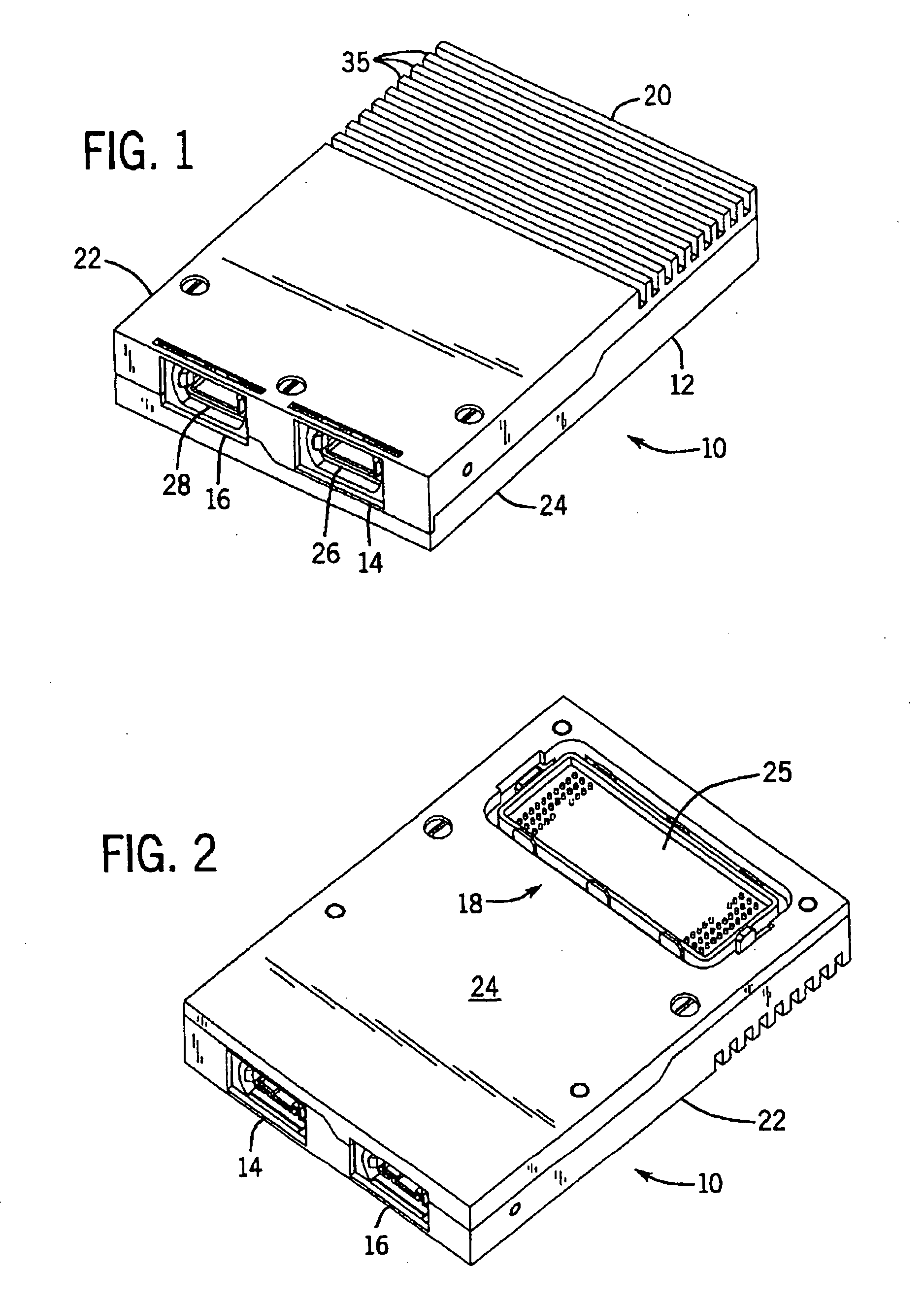 Transponder assembly for use with parallel optics modules in fiber optic communications systems