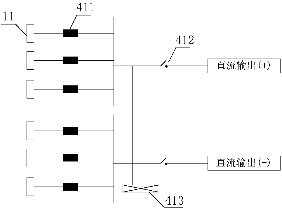 Photovoltaic power station direct current boosting collection access system and control and protection method thereof