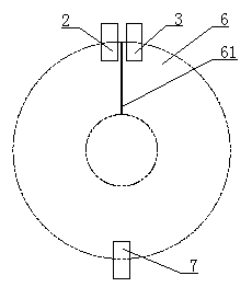Helical blade forming device
