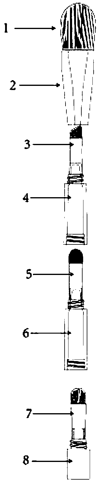 Multifunctional makeup brush and manufacturing method thereof