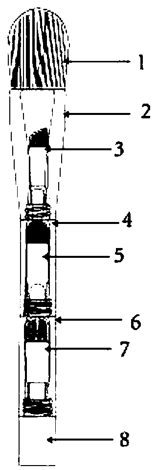 Multifunctional makeup brush and manufacturing method thereof