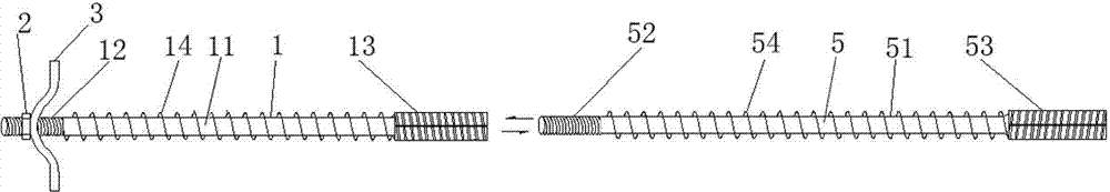 Coordinated deformation anchoring device for full-length anchoring support