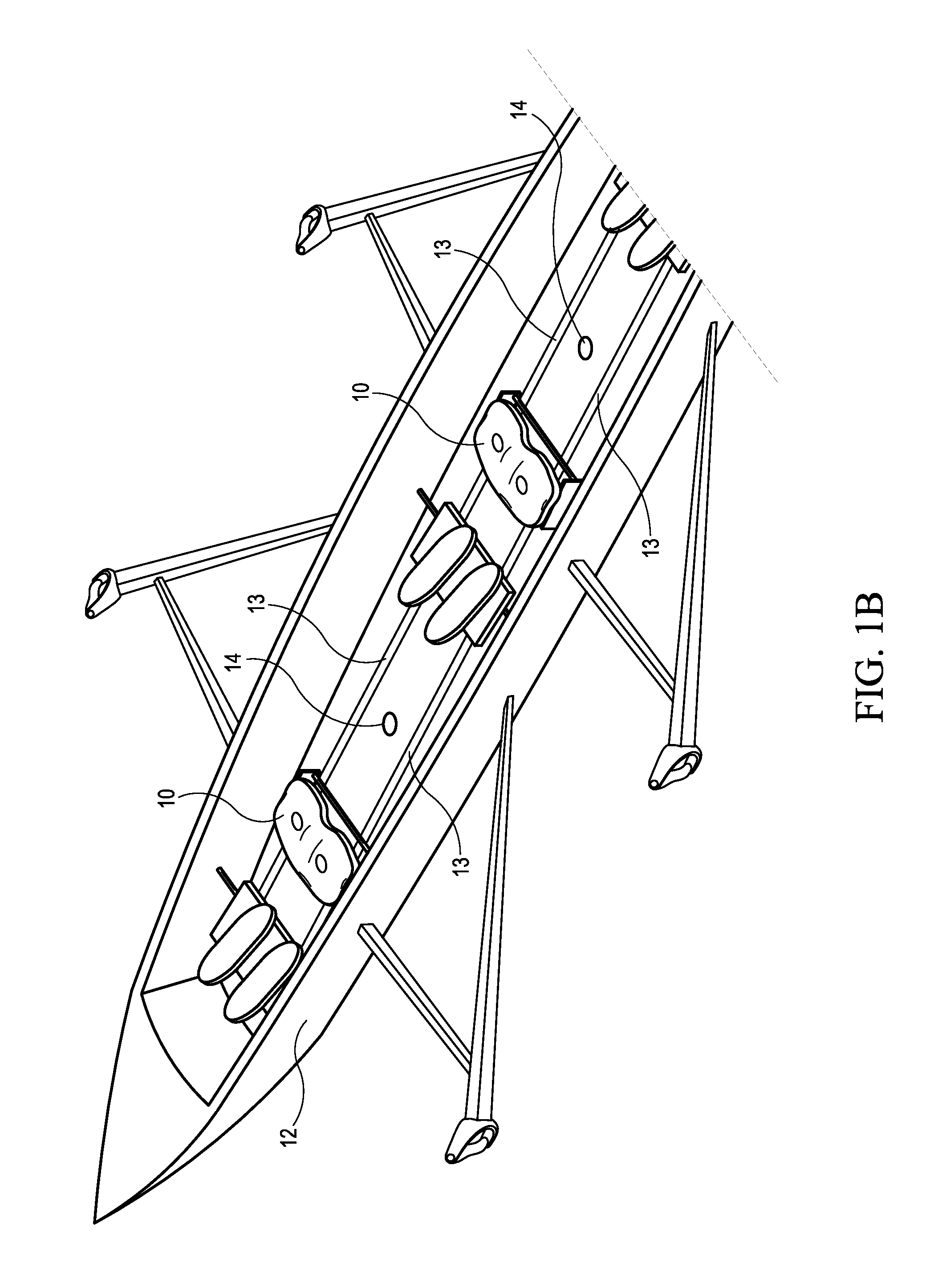 Device for capturing, transmitting, and displaying individual rower data