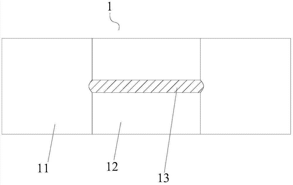 The method of single-sided gas welding and double-sided forming of aluminum busbar