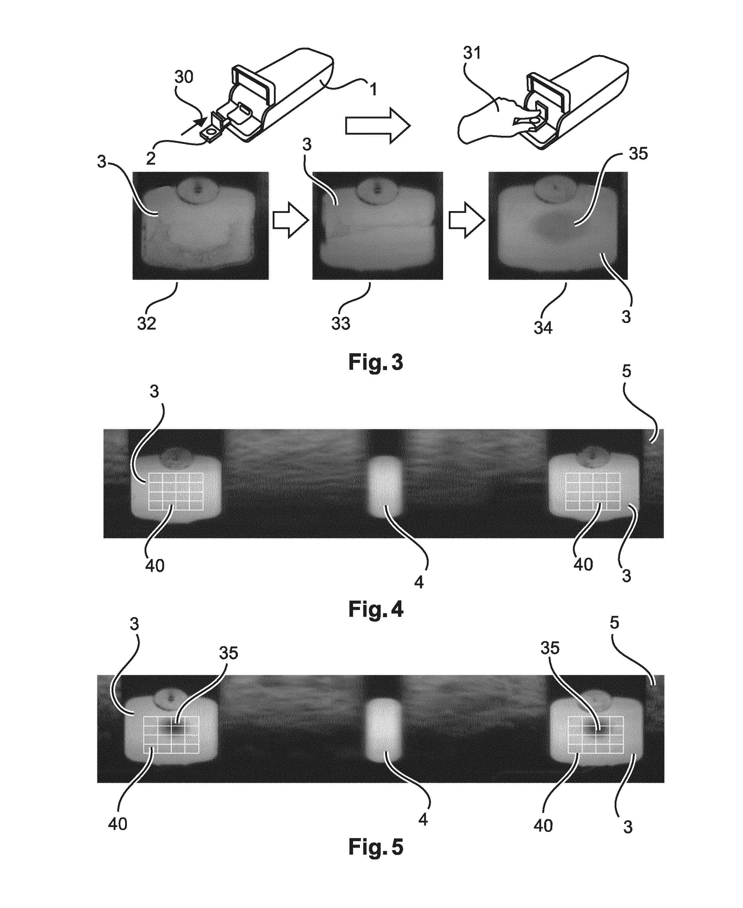 Wetting detection without markers