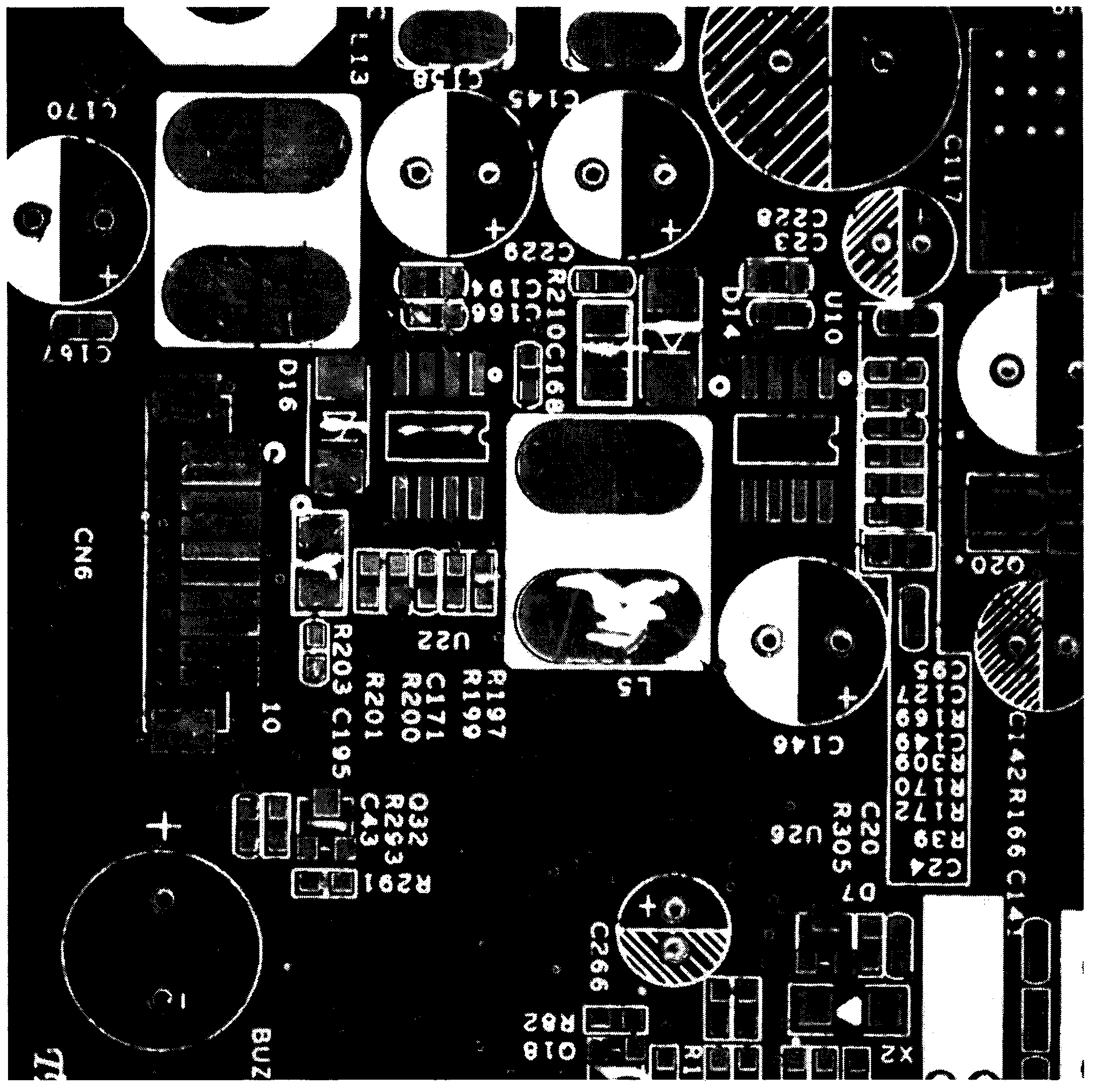 Method for identifying object two-dimensional outlines