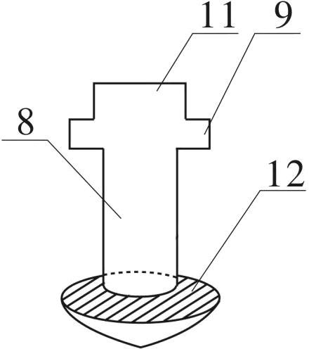 Hypodermic implantation type medicine feeder