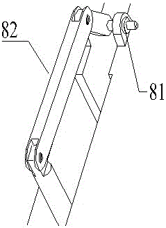 Substation indoor cable trench cover plate hoisting device